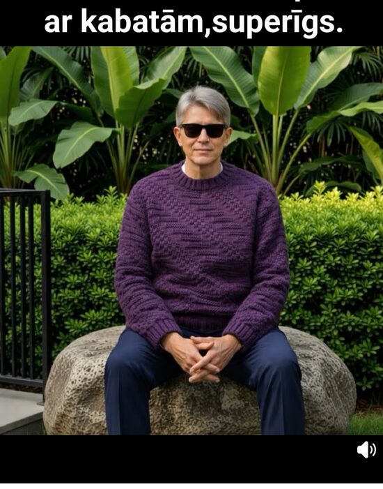 Džemperis ar sānu kabatām