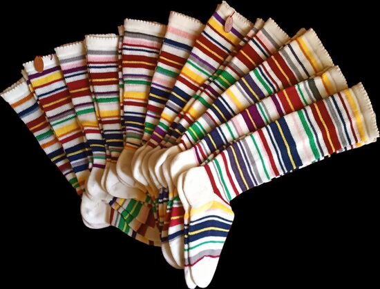 Zeķes pusgarās tautiskās